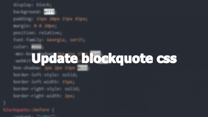 【系統更新】更新 blockquote 樣式 - 封面圖