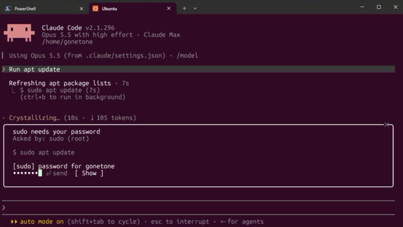 Claude Code Mod – cc-askpass，讓 Claude 直接執行需要 sudo 的指令 - 封面圖